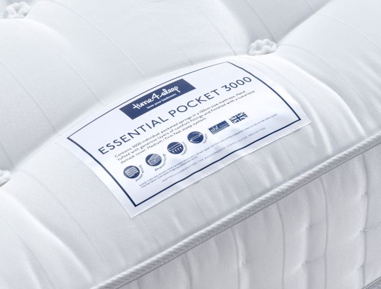 Sleep Sanctuary Essentials 3000 Pocket - Double Mattress Only