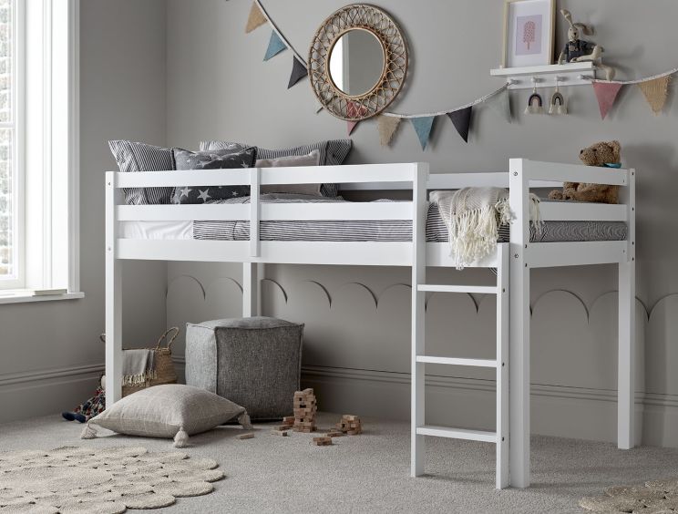 White midi bed hotsell