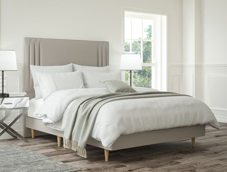 Faith Arran Natural Double Classic Shallow Base and Headboard