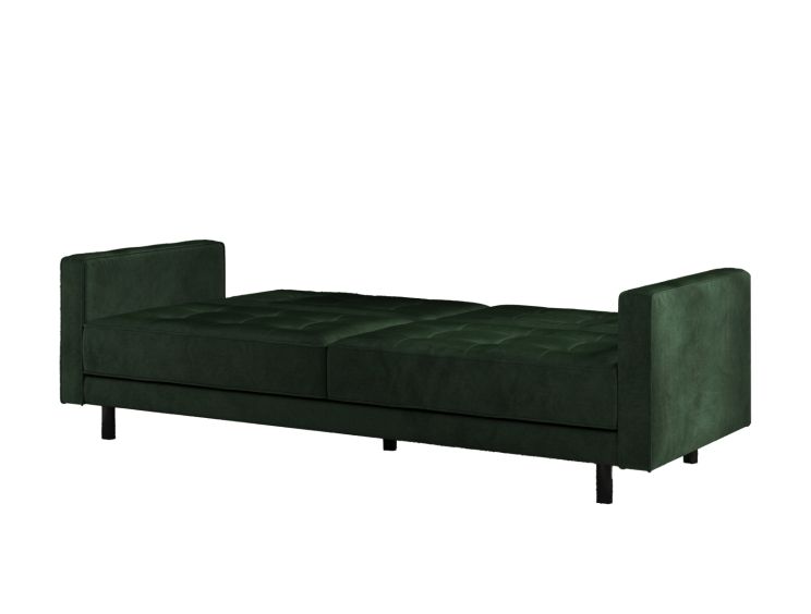 Florence Pocket Rest Green Velvet Sofa Bed