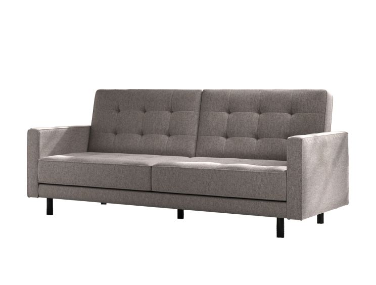 Florence Pocket Rest Linear Grey Sofa Bed