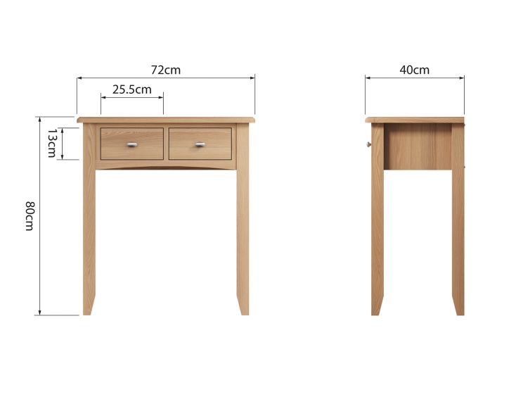 Gainsborough dressing new arrivals table