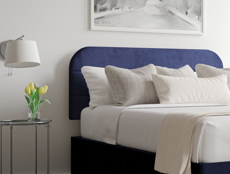 Makayla Hugo Royal Upholstered Super King Size Headboard Only