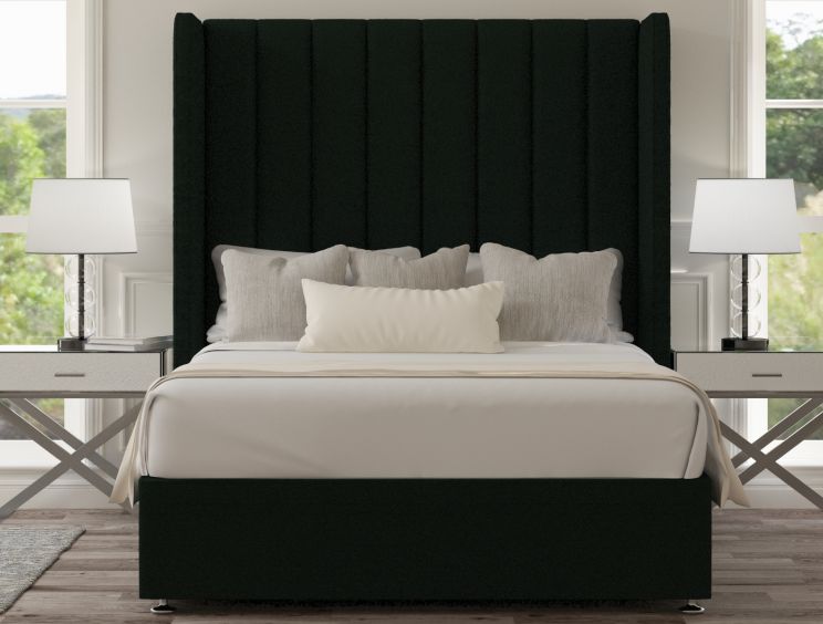 Lola Classic Non Storage Gatsby Forest Headboard and Base Only