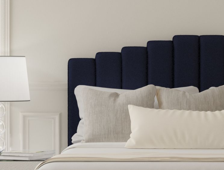 Quinn Hugo Royal Upholstered Strutted Double Size Headboard Only