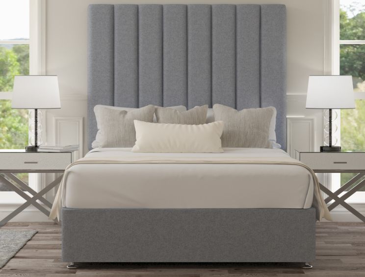 Esme Classic Non Storage Gouache Eau De Nil Super King Size Base and Headboard
