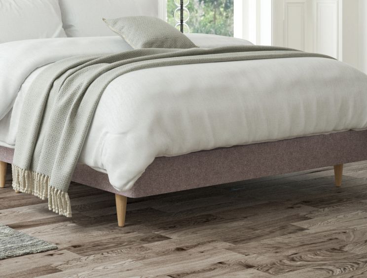 Faith Gouache Raspberry Super King Size Classic Shallow Base and Headboard