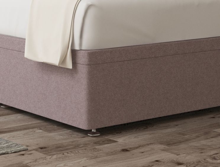 Mabel Ottoman Super King Size Gouache Raspberry Headboard & Base
