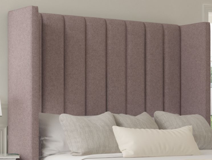 Lola Classic Non Storage Gouache Raspberry Double Base and Headboard