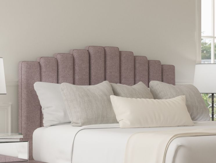 Quinn Gouache Raspberry Upholstered Floor Standing King Size Headboard