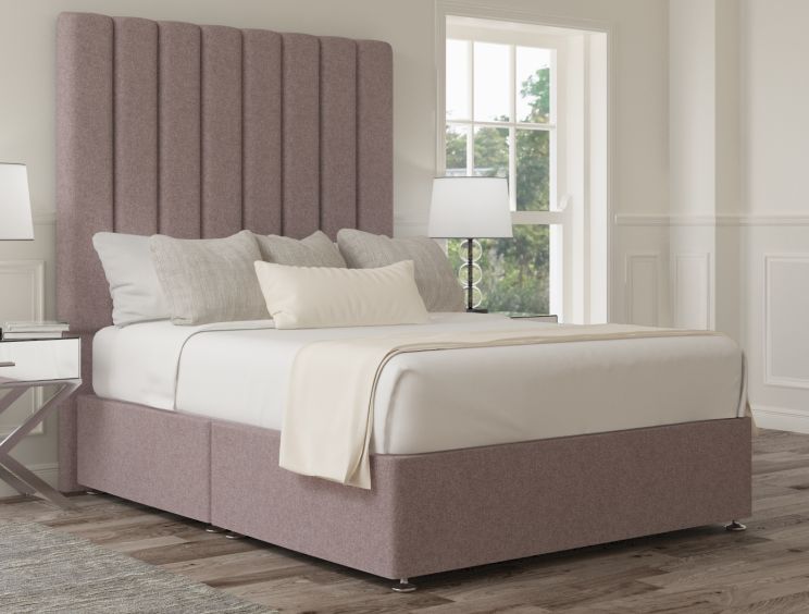 Esme Classic Non Storage Gouache Raspberry Double Base and Headboard