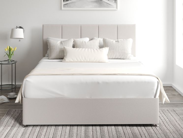 Hannah Classic 4Drw Double Arran Natural Headboard & Base