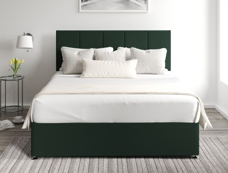 Hannah Classic 4 Drw Gatsby Forest Headboard and Base Only
