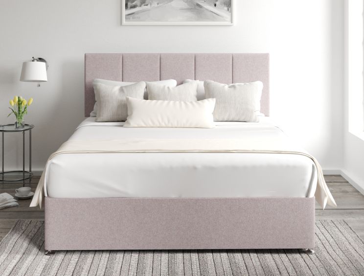 Hannah Classic 4Drw Double Gouache Raspberry Headboard & Base