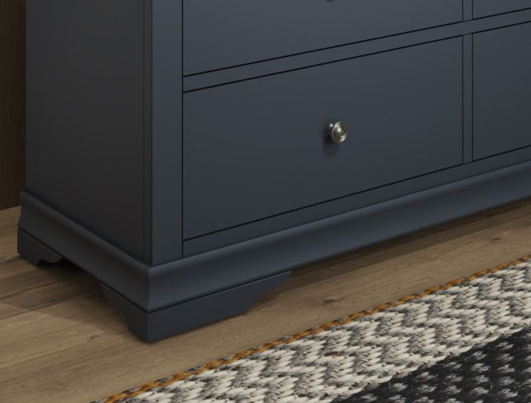 Harley Midnight Grey 6 Drawer Chest Only