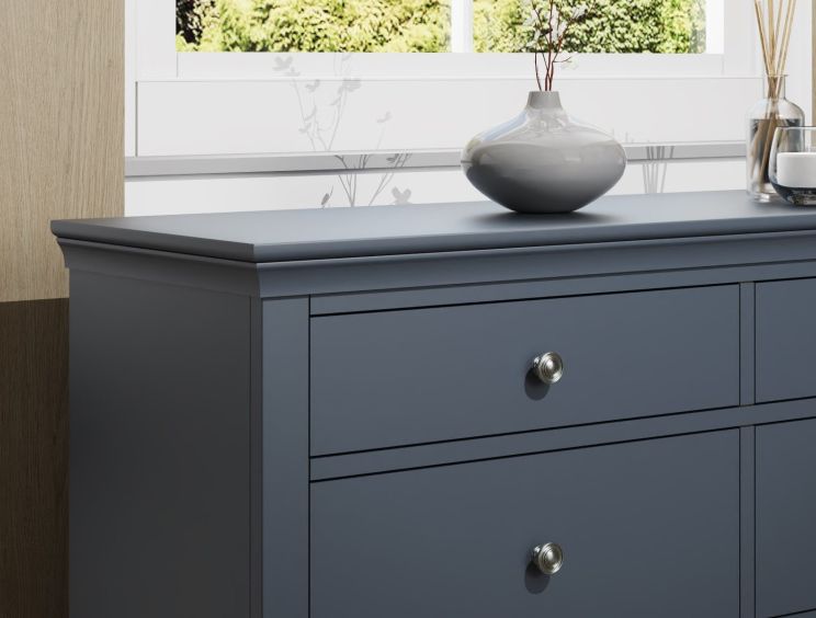 Harley Midnight Grey 6 Drawer Chest Only