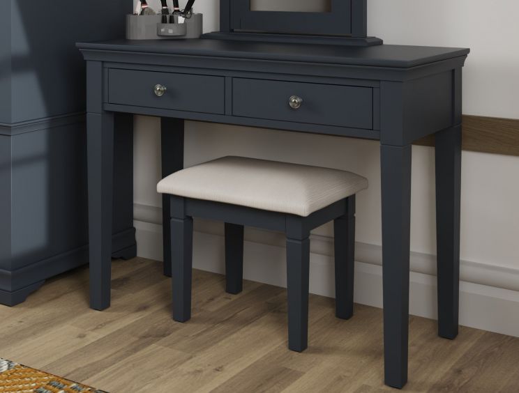 Harley Midnight Grey Dressing Table Only
