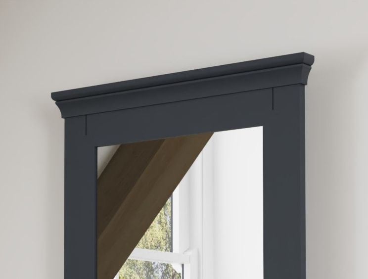 Grey store cheval mirror