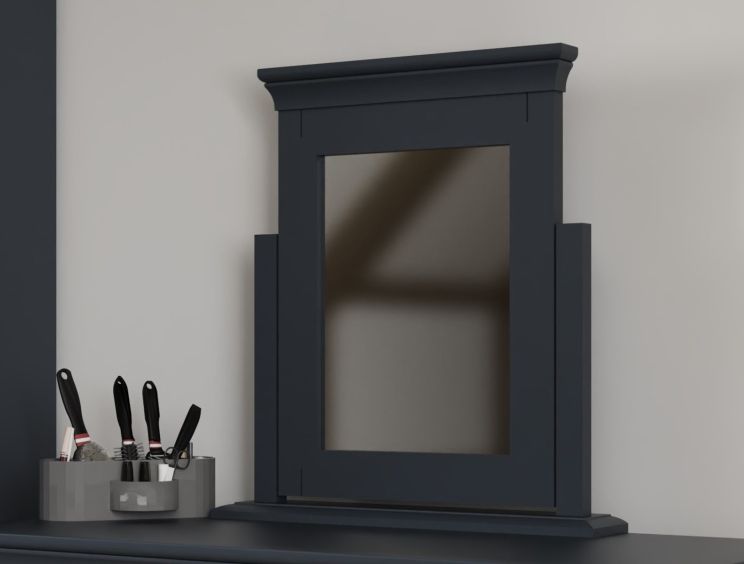 Harley Midnight Grey Trinket Mirror Only
