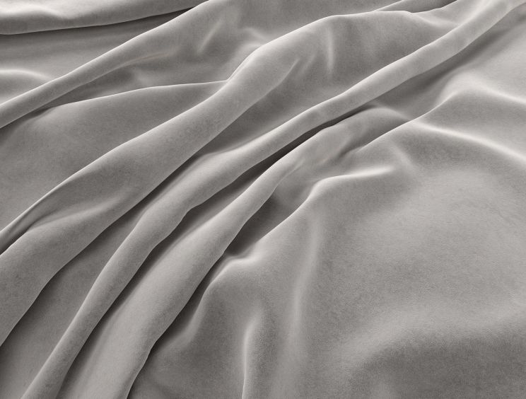 Amalfi Hugo Platinum Upholstered Ottoman King Size Bed Frame Only
