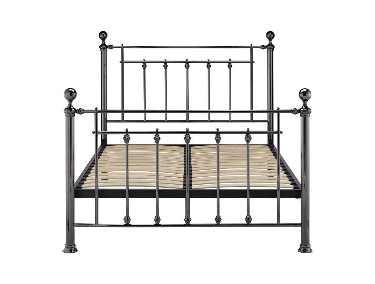 Evermore Black Double Bed Frame