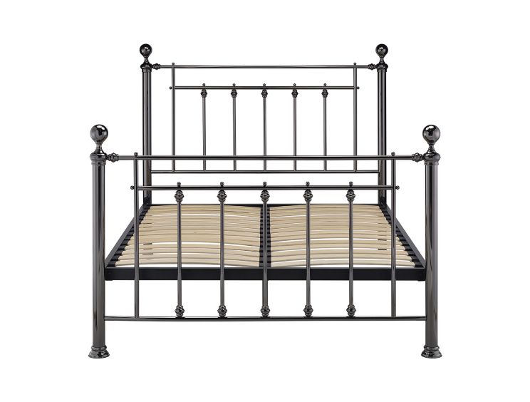 Evermore Black Double Bed Frame