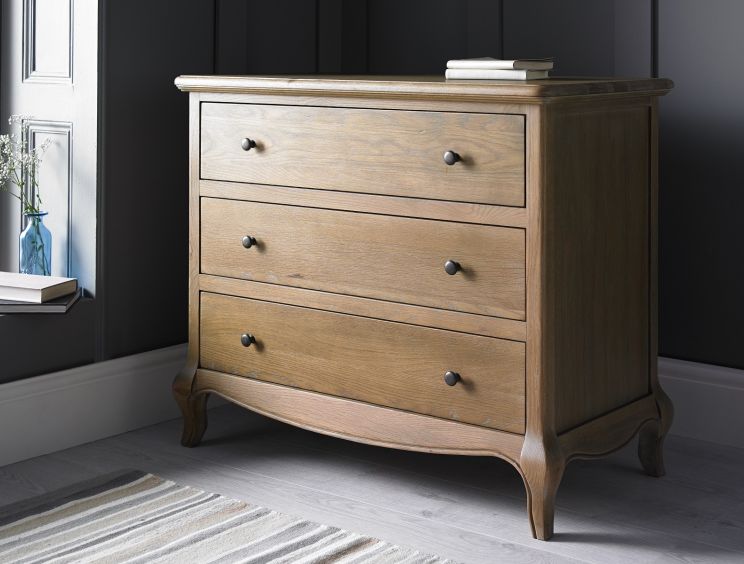 Weathered grey chest online of drawers
