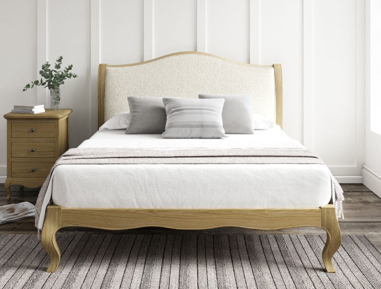 King size store bed frame only