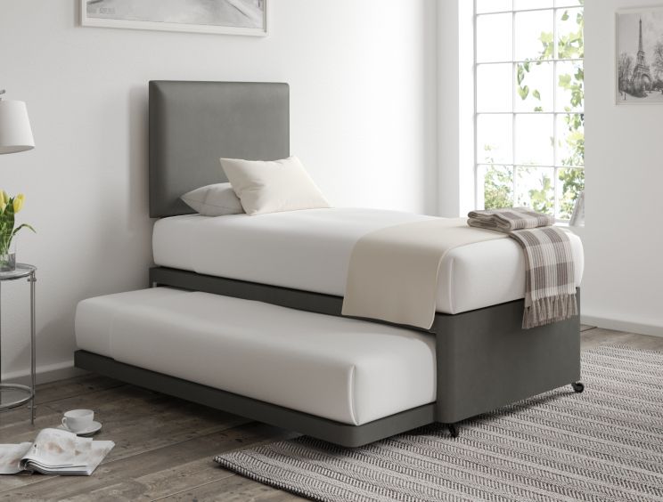 Cheltenham Malia Slate Upholstered, Malia Twin Over Bunk Bed
