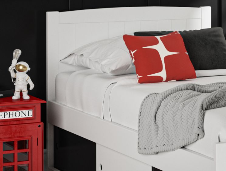 Black malm best sale bed frame