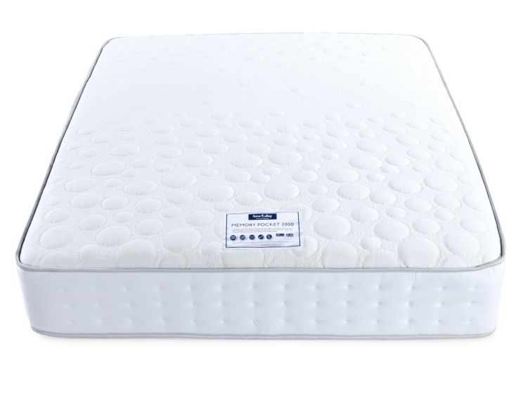 Sleep Sanctuary Memory Pocket 2000 Mattress - Double Mattress Only