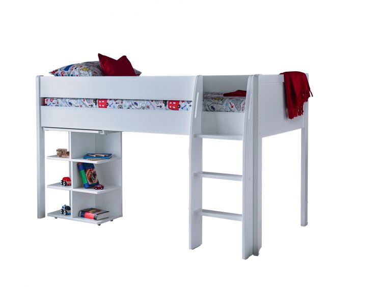 Montana Mid Sleeper Bed Frame Including Desk