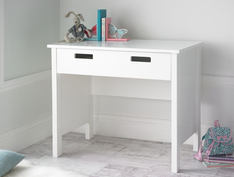 Modena White Study Desk Time4sleep