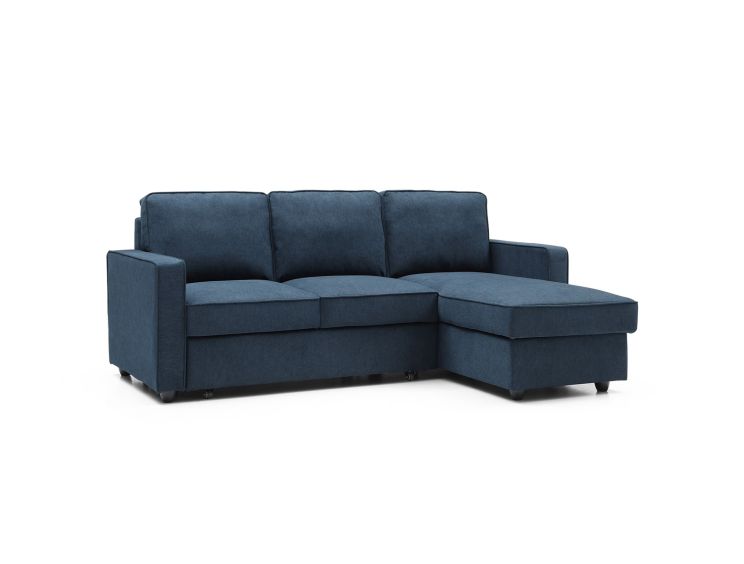 Richmond Blue Corner Sofa Bed