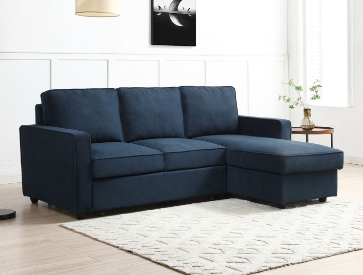 Richmond Blue Corner Sofa Bed