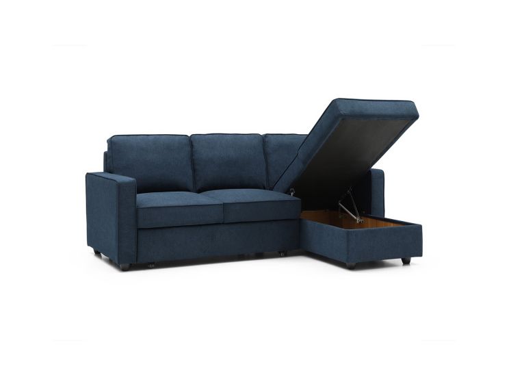 Richmond Blue Corner Sofa Bed