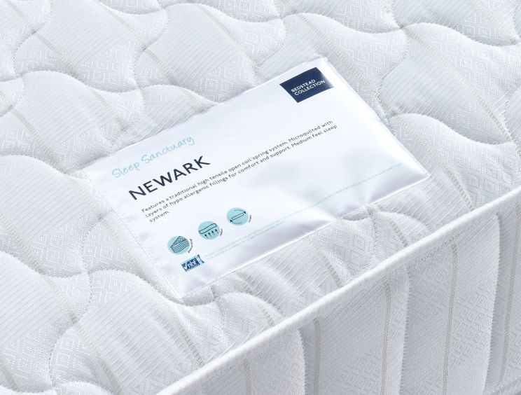 Newark Sprung Mattress - King Size Mattress Only