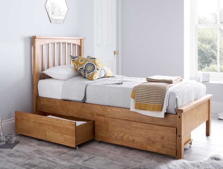 Oakridge Solo Wooden Bed Frame Lfe