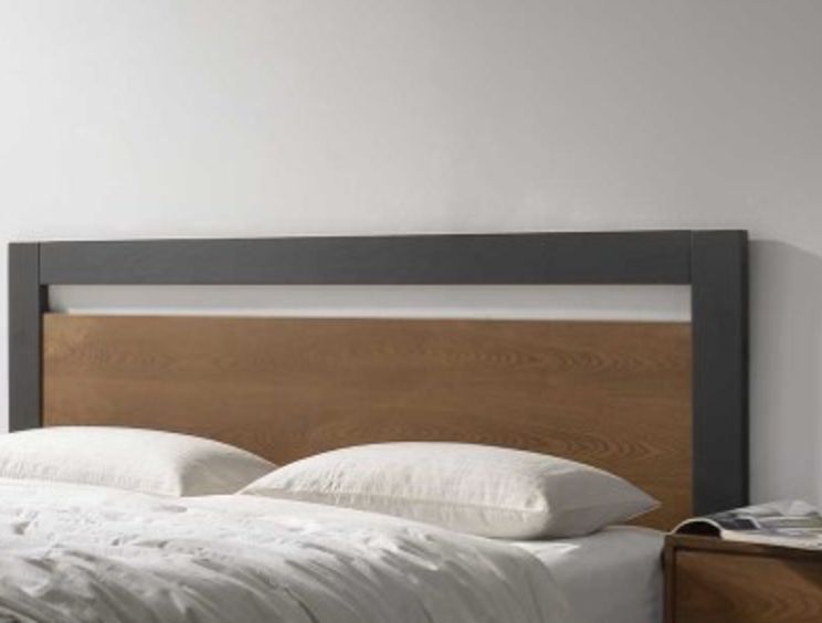 Harmony olivia charcoal shop wooden bed frame