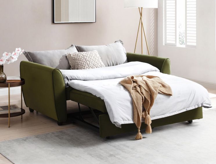Osiris 2 Seater Olive Green Sofa Bed