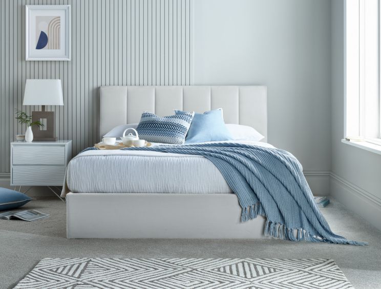 Valencia Cloud Compact Double Ottoman Bed Frame