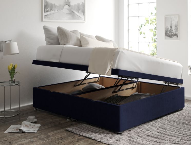 Ottoman Compact Hugo Royal Indigo Base Only