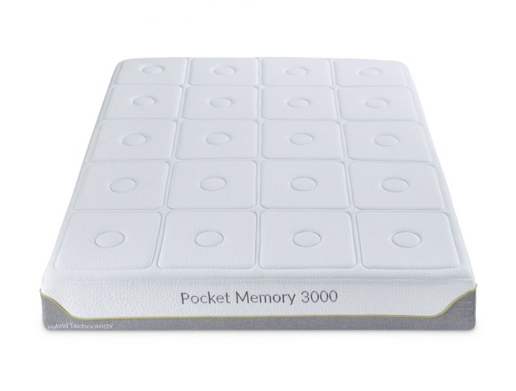 Sleep Sanctuary Memory Pocket Plus 3000 Mattress - King Size Mattress Only