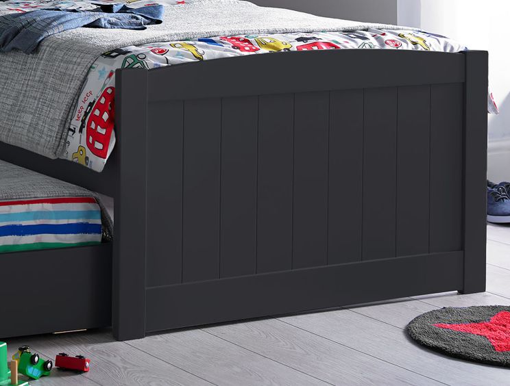 Portland Anthracite Grey Bed With Liv & Lou Guest Underbed Frame Only