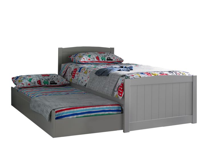 Portland Grey Bed With Liv & Lou Guest Underbed Frame Only