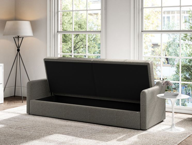 Portofino Storage Spectre Grey Sofa Bed