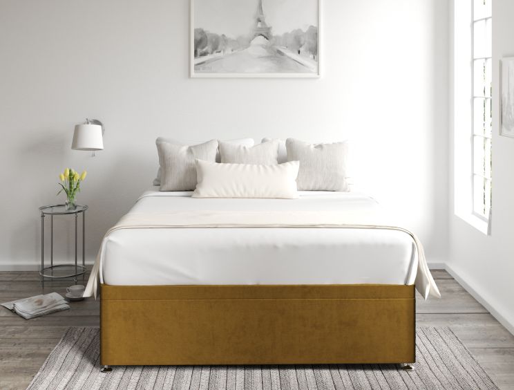 Ottoman Super King Size Gatsby Ochre Base Only