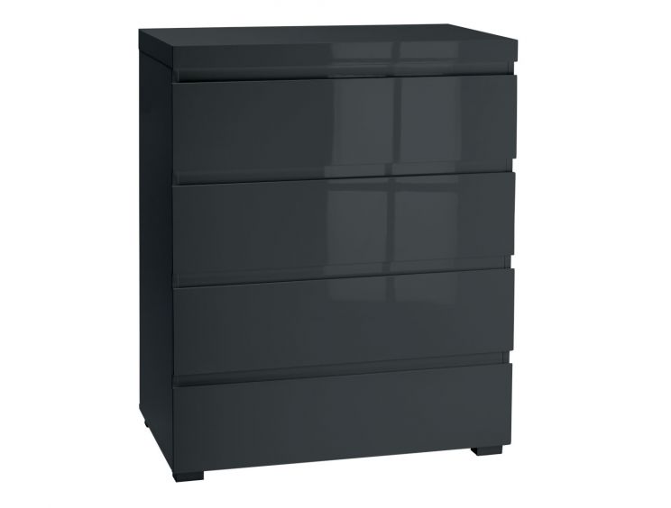 Puro Charcoal 4 Drawer Chest Only