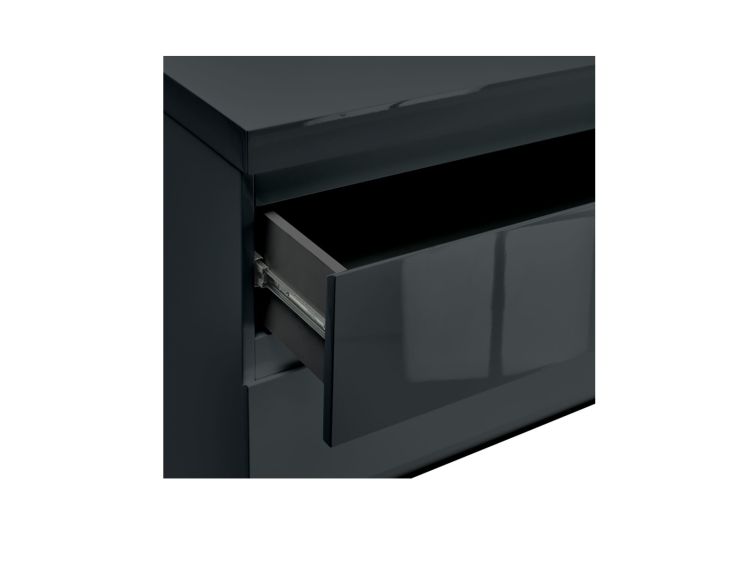 Puro Charcoal 4 Drawer Chest Only