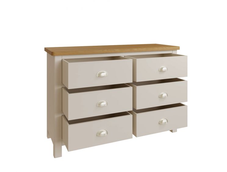Radstock Truffle 6 Drawer Chest Only